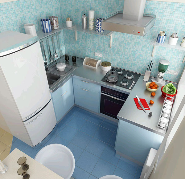 pthuy bep 3 Thiết kế phòng bếp hợp phong thủy.